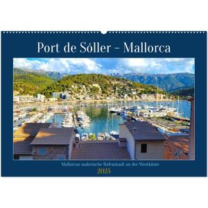 Port De Sóller - Mallorca (Wandkalender 2025 Din A2 Quer) Calvendo Monatskalender