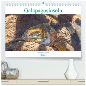 Calvendo Die Galapagosinseln - Santa Cruz Island (Hochwertiger Premium Wandkalender 2025 Din A2 Quer) Kunstdruck In Hochglanz