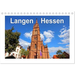 Langen - Hessen (Tischkalender 2025 Din A5 Quer) Calvendo Monatskalender