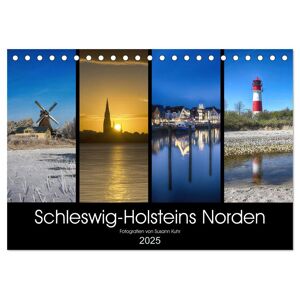 Schleswig-Holsteins Norden (Tischkalender 2025 Din A5 Quer) Calvendo Monatskalender
