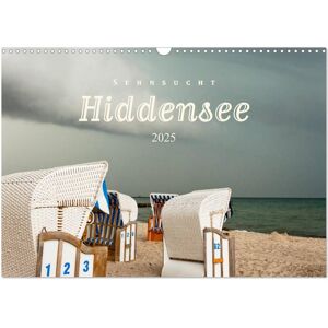 Sehnsucht Hiddensee 2025 (Wandkalender 2025 Din A3 Quer) Calvendo Monatskalender