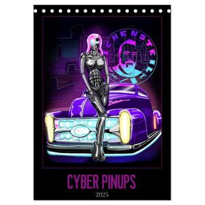 Cyber Pinups (Tischkalender 2025 Din A5 Hoch) Calvendo Monatskalender