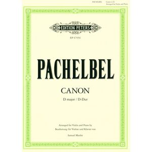 Edition Peters Pachelbel Kanon D-Dur Violin