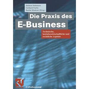 Die Praxis Des E-Business. Technische Betriebswirtschaftliche Und Rechtliche Aspekte (It-Professional)