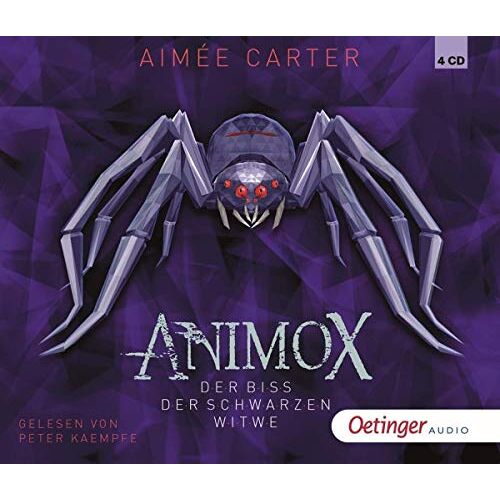 Aimee Carter – GEBRAUCHT Animox. Der Biss der schwarzen Witwe (4 CD) – Preis vom 08.01.2024 05:55:10 h