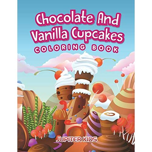 Jupiter Kids – Chocolate And Vanilla Cupcakes Coloring Book