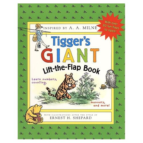 Milne, A. A. – GEBRAUCHT Tigger’s Giant Lift-the-flap Book (Winnie-The-Pooh Collection) – Preis vom 07.01.2024 05:53:54 h