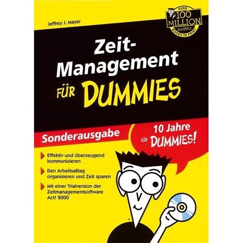 Mayer, Jeffrey J. – GEBRAUCHT Zeitmanagement für Dummies. Sonderauflage (F?r Dummies) – Preis vom 09.01.2024 05:48:39 h