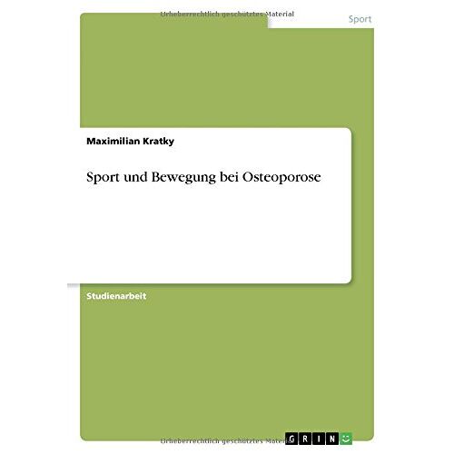 Maximilian Kratky – Sport und Bewegung bei Osteoporose