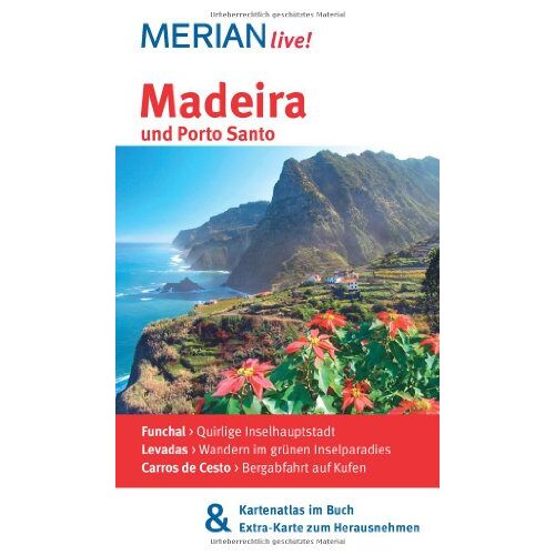 Beate Schümann – GEBRAUCHT Madeira und Porto Santo: Mit Kartenatlas im Buch und Extra-Karte zum Herausnehmen (MERIAN live) – Preis vom 04.01.2024 05:57:39 h