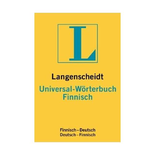 – GEBRAUCHT Finnisch. Universal-Wörterbuch. Langenscheidt – Preis vom 07.01.2024 05:53:54 h