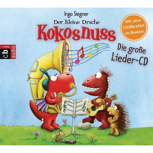 Ingo Siegner – GEBRAUCHT Der kleine Drache Kokosnuss – Die große Lieder-CD – Preis vom 04.01.2024 05:57:39 h