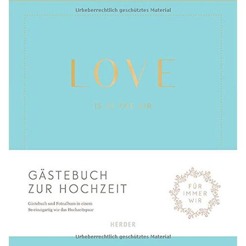 Susanne Rademacher – GEBRAUCHT Love is in the air: Gästebuch zur Hochzeit – Preis vom 03.01.2024 05:51:59 h