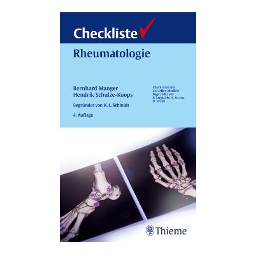 Bernhard Manger – GEBRAUCHT Checkliste Rheumatologie – Preis vom 08.01.2024 05:55:10 h