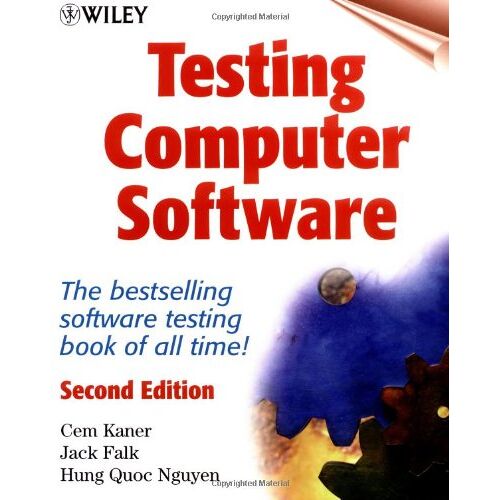 Cem Kaner – GEBRAUCHT Testing Computer Software (Computer Science) – Preis vom 09.01.2024 05:48:39 h