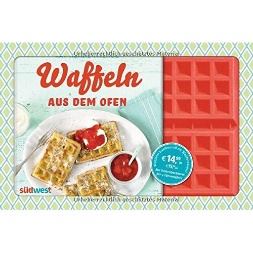 Kay-Henner Menge – GEBRAUCHT Waffeln aus dem Ofen: Süße & herzhafte Rezeptideen. Buch mit Silikonform für 4 Ofenwaffeln – Preis vom 08.01.2024 05:55:10 h