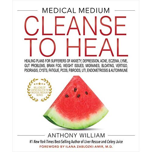 Anthony William – GEBRAUCHT William, A: MEDICAL MEDIUM CLEANSE TO HEAL: Healing Plans for Sufferers of Anxiety, Depression, Acne, Eczema, Lyme, Gut Problems, Brain Fog, Weight … Fibroids, Uti, Endometriosis & Autoimmune – Preis vom 08.01.2024 05:55:10 h