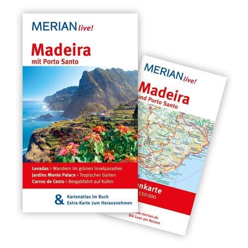 Beate Schümann – GEBRAUCHT Madeira und Porto Santo: MERIAN live! – Mit Kartenatlas im Buch und Extra-Karte zum Herausnehmen – Preis vom 04.01.2024 05:57:39 h