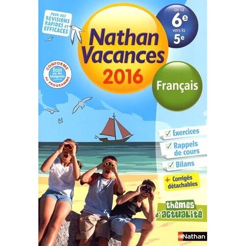 Armelle Vautrot – GEBRAUCHT Nathan vacances Français de la 6e vers la 5e – Preis vom 08.01.2024 05:55:10 h
