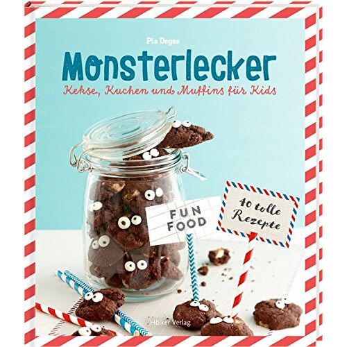 Pia Deges – GEBRAUCHT Monsterlecker: Kekse, Kuchen und Muffins für Kids – Preis vom 08.01.2024 05:55:10 h