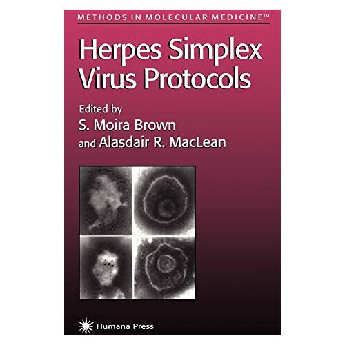 Brown, S. Moira – Herpes Simplex Virus Protocols (Methods in Molecular Medicine, 10, Band 10)