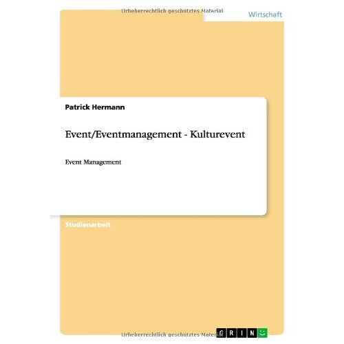 Patrick Hermann – Event/Eventmanagement – Kulturevent: Event Management