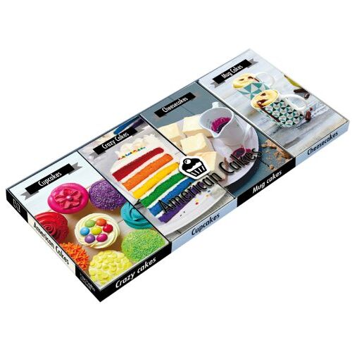 Catherine Moreau – GEBRAUCHT American Cakes : Coffret 4 livres : Crazy Cakes ; Cupcakes ; Mug Cakes ; Cheesecakes – Preis vom 08.01.2024 05:55:10 h