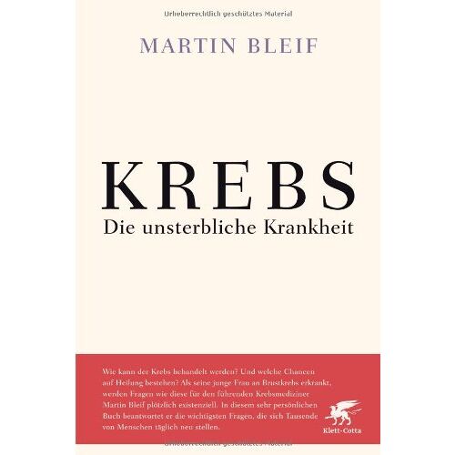 Martin Bleif – GEBRAUCHT KREBS: Die unsterbliche Krankheit – Preis vom 08.01.2024 05:55:10 h