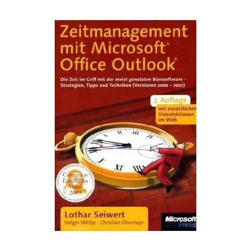 Seiwert, Lothar J. – GEBRAUCHT Zeitmanagement mit Microsoft Office Outlook: Die Zeit im Griff mit der meist genutzten Bürosoftware – Strategien, Tipps und Techniken. (Versionen 2000-2007). Mit zusätzlichen Videolektionen im Web – Preis vom 09.01.2024 05:4