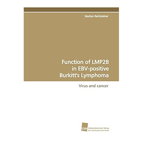 Markus Rechsteiner – Function of LMP2B in EBV-positive Burkitt’s Lymphoma: Virus and cancer