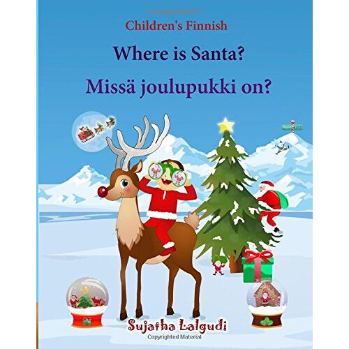 Sujatha Lalgudi – GEBRAUCHT Children’s Finnish: Where is Santa. Missa joulupukki on: Children’s Picture Book English-Finnish (Bilingual Edition) (Finnish Edition),Finnish books … Finnish books for children, Band 25) – Preis vom 07.01.2024 05:53:54 h