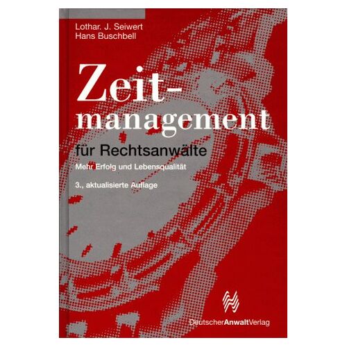 Seiwert, Lothar J. – GEBRAUCHT Zeitmanagement für Rechtsanwälte – Preis vom 09.01.2024 05:48:39 h