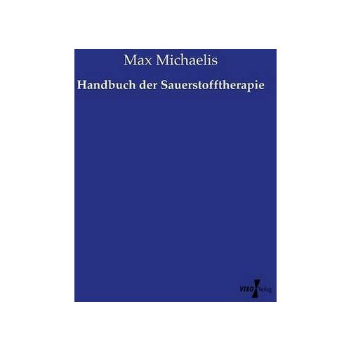 Max Michaelis – Handbuch der Sauerstofftherapie