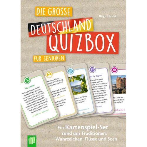 Verlag an der Ruhr GmbH Die Große Deutschland-Quizbox Für Senioren