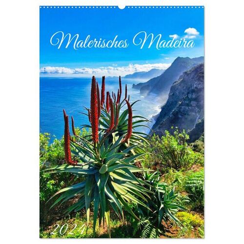 Calvendo Malerisches Madeira (Wandkalender 2024 Din A2 Hoch) Calvendo Monatskalender