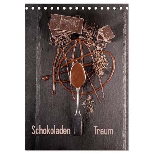 Schokoladen Traum (Tischkalender 2024 Din A5 Hoch) Calvendo Monatskalender