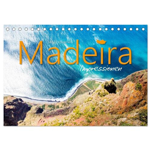 Calvendo Madeira Impressionen (Tischkalender 2024 Din A5 Quer) Calvendo Monatskalender