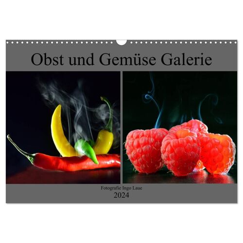 Obst Und Gemüse Galerie (Wandkalender 2024 Din A3 Quer) Calvendo Monatskalender