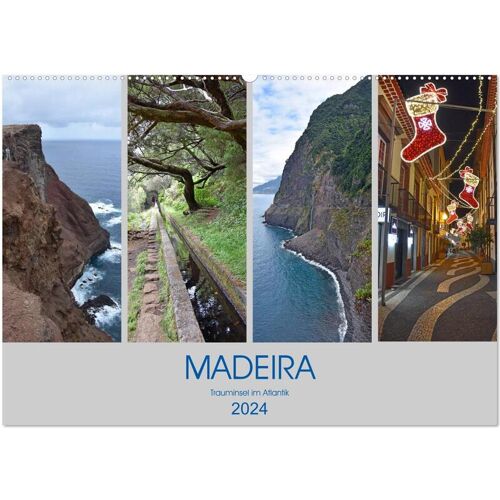 Calvendo Madeira Trauminsel Im Atlantik (Wandkalender 2024 Din A2 Quer) Calvendo Monatskalender