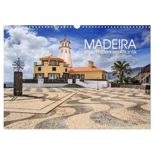 Calvendo Verlag Madeira – Insel Mitten Im Atlantik (Wandkalender 2024 Din A3 Quer) Calvendo Monatskalender