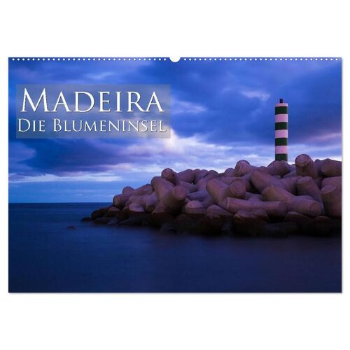 Calvendo Verlag Madeira – Die Blumeninsel (Wandkalender 2024 Din A2 Quer) Calvendo Monatskalender