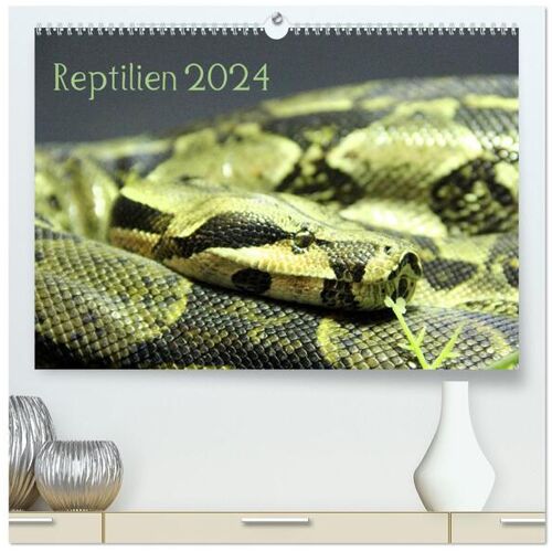 Calvendo Verlag Reptilien 2024 (Hochwertiger Premium Wandkalender 2024 Din A2 Quer) Kunstdruck In Hochglanz