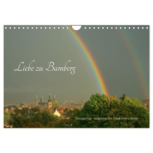 Liebe Zu Bamberg (Wandkalender 2024 Din A4 Quer) Calvendo Monatskalender
