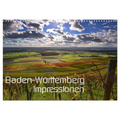 Baden-Württemberg Impressionen (Wandkalender 2025 Din A3 Quer) Calvendo Monatskalender