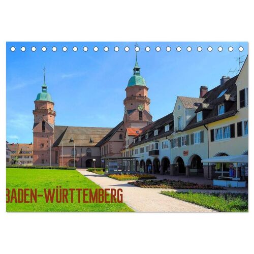Baden-Württemberg 2025 (Tischkalender 2025 Din A5 Quer) Calvendo Monatskalender