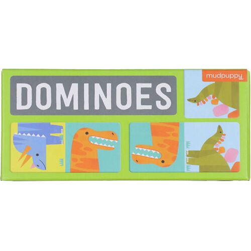 Mudpuppy Domino - Dinosaurier - Mudpuppy - One Size - Spiele