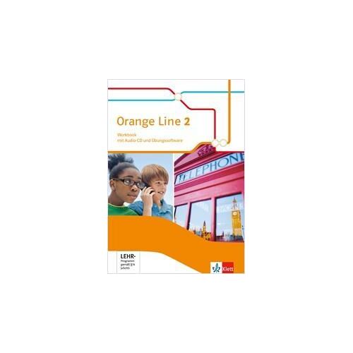 Nein Orange Line 2. Workb. m. CD u. Übungssoftware/Kl. 6