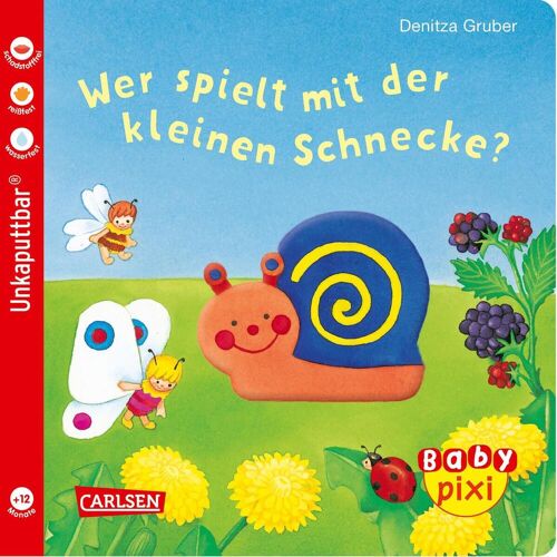 Carlsen Verlag GmbH Baby Pixi (unkaputtbar) 50: VE 5 Wer spielt mit der kleinen Schnecke? (5 Exempla...