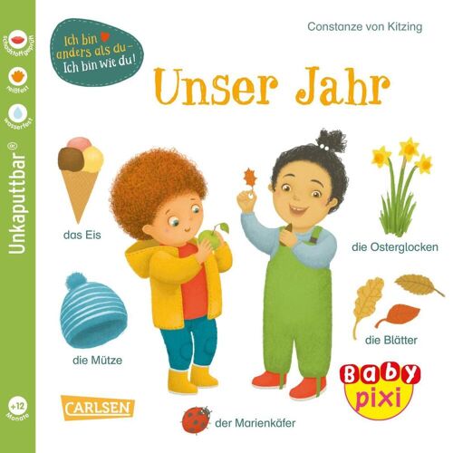 Carlsen Verlag GmbH Baby Pixi (unkaputtbar) 118: VE 5 Unser Jahr (5 Exemplare)