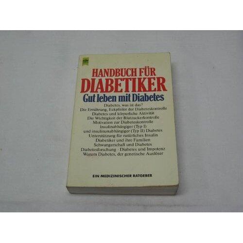 Handbuch Für Diabetiker : Gut Leben Mit Diabetes.